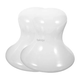 Massage Stones Rocks 2 Pcs Massage Stone Skin Care Tools Massaging Mushroom Shaped Massagers Accessory Jade Facial Guasha 240403