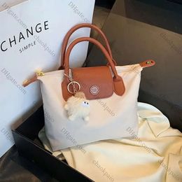 2024 2023 Fashion Large-capacity Tote Bags for Women Single-shoulder Portable Dumpling Bag Folding Storage Bag Handbags Luxury Bag