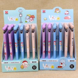 Pencils 36 pcs/lot Cartoon Animal Mechanical Pencil Cute Student Automatic Pen For Kid School Office Supply Promotional gifts