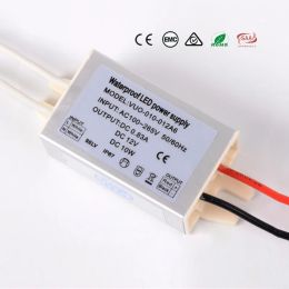 Waterproof LED Power Supply 10W 20W 45W 220V to 12V Driver for leds spotlights Transformer IP67