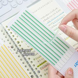 9Packs 1440 Sheet Long Page Markers Sticky Index Tabs Morandi Highlighter Strips Memo Note Tabs Transparent Long Page Flags Tabs