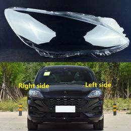 For Ford Escape 2019 2020 2021 2022 Headlamp Lens Cover Headlights Shell Transparent Head Light Lamp Shade Plexiglass Lampshade