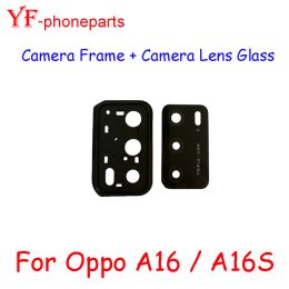 Best Quality Middle Frame For Oppo A16 CPH2269 A16S CPH2271 Housing Frame Middle Frame+Back Battery Cover+With Lens Repair Parts