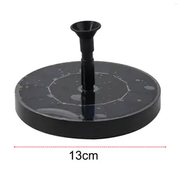 Garden Decorations 1W Solar Fountain Floating Pump Bird Bath Water Fountains For Ponds Outdoor Pumps