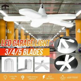 Ceiling Lights Led Garage Light Easy To Install Stable And Durable Work Adjustable Illumination Angle Plastic Bulbs Fan Lamp