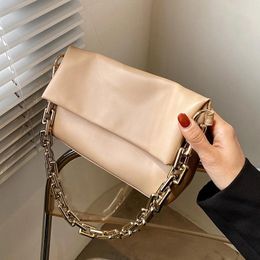 Bag Small Crossbody Soft Leather Women Spring Luxury Chain Designer Women's Trendy Literature And Art Shoulder Handbags