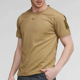 Men's T-Shirts Men Camouflage Tactical T Shirt Army Military Short Sleeve O-neck Quick-Drying Gym Sports T-hirts Casual T-shirt Cargo Tee Shirt 2443