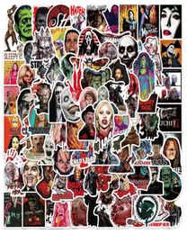 50Pcs Mixed Horror Movie Sticker Thriller Character Figure Stickers Graffiti Kids Toy Skateboard Car Motorcycle Bicycle Sticker De7952832