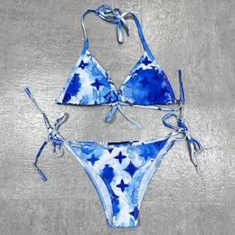 Sexig modebikini designer badkläder kvinnor bikini baddräkter lycra triangel bikini set sommar strand camping fest flicka baddräkt lyx varumärke vv hög kvalitet