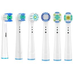 8pcs Electric Toothbrush Replacement Brush Heads for Oral B Sensitive Brush Heads Bristles D25 D30 D32 4739 3709 Dropshipping