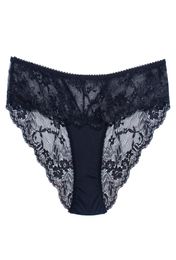 Women Sexy Seamless Briefs,Ultra-Thin Transparent Flower Embroidered Patterned Ps Size Underwear Cotton Lace Panties 20203036429