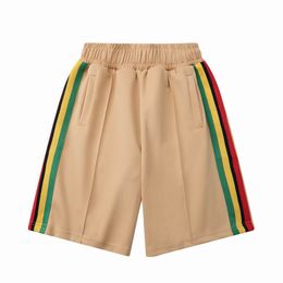 Palms Shorts Mens Womens Solid Colour Short Angle Letter Strip Angles Webbing Refreshing and Breathable Fivepoint Clothes Summer Beach Clothing 227