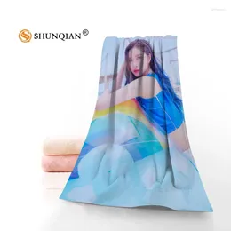 Towel Customised Like Dayoung WJSN 35x75cm Daily Exercise Fitness Fast Dry Face Microfiber