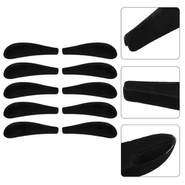 Hangers 10 Pcs Hanger Shoulder Rest Clothes Wide Forms Non-slip Flocking Pads Man Clothing