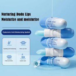 5pcsSet Hyaluronic Acid Moisturizing Lip Balm Winter Prevents Dryness And Cracking Cream Exfoliating Dead Skin Health Care 240321