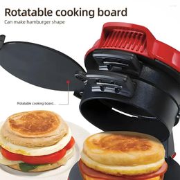 Bread Makers Breakfast Sandwich Maker With Egg Cooker Ring Easy Clean Non Stick Burger Omelette Toaster 600W For Pancakes