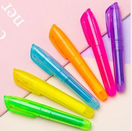 Highlighters Pen Art Drawing Graffiti Marker Pen Colourful Fluorescent Pen Student Stationery School Office Supplies Art Painting Pens