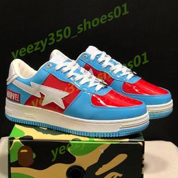 Designer Sneakers Women Mens Casual Shoes Platform Big A BATHING APE Camouflage STA MEDICOM TOY CAMO Sneaker KID Monkey Shape Bapstas Stars Shoe 36-45 Y43