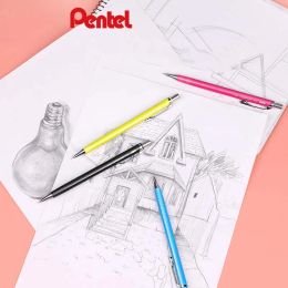 Pencils Japan Pentel Orenz Automatic Pencil 0.2/0.3mm 5 Colors Very Fine Pencil Constantly Lead Low Center of Gravity Drawing Sketch