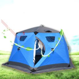 Shelters Hexagon onetouch tent awning screen outdoor Traveller tent equipment camping Thick folding portable fullautomatic
