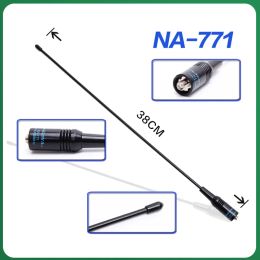 Na 771 Antenna Nagoya High Gain Antennas VHF/UHF SMA Female For Quansheng UV-K5 UV-K6 Baofeng DM-1701 UV-21 UV-17 Walkie Talkie