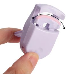 1PCs Simple Candy Color Eyelashes Curler Cute Designs Long Lasting Professional For Women Makeup Accessories Tool