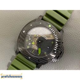 Designer Watchuhren für Herren Mechanical Automatic Bewegung Sapphire Mirror 47mm Gummi -Uhrband -Sportgelenkwachen Titc Weng