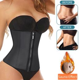 Waist Trainer Woman Slimming Sheath Weight Loss Shapewear Body Shaper Tummy Reducing Girdles Belly Shapers Modelling Belt Corset 240323