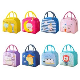 Portable Thermal Insulated Bag Lunch Box For Women Kids Children Portable Tote Cooler Handbags Ice Pack Tote Food Picnic Bags