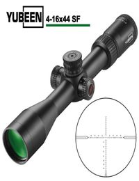 YUBEEN 416X44 SF Tactical Rifle Scope Side Focus Parallax RifleScope Hunting Scopes Sniper Gear For 223 556 AR155782826