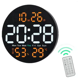 Wall Clocks Electronic Alarm Digital Clock Date Display Temperature Package Content Countdown Office