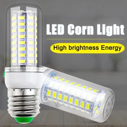 E27 72LED Corn Light Bulb Equivalent 6500K Cool White Daylight for Indoor Outdoor Home Garage Energy-Saving Lamp