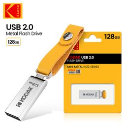 Kodak K122 USB 2.0 Flash Drive 128GB Pen Drive 64GB Memory Stick U Disc 32GB High Speed Pendrive USB 2 .0 For Phone PC