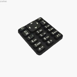 Keyboards Rubber keyboard with numeric keypad buttons for Motorola XiR P8668 P8660 GP338D DGP8550 DP4801 radio intercom accessoriesL2404