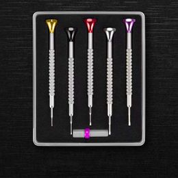 5 Pcs Watch Screwdriver Set Micro Precision- Jewellery Screwdriver for Watch Repair Jewellery Work Glasses Repair Electronic