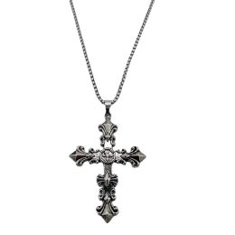 Y2K Punk Cross Cipndant Collana per uomini e donne collana clavico gotica estetica retrò hip hop gioielleria regalo boemia