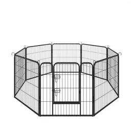 Dog Apparel 8-Panels High Quality Wholesale Large Indoor Metal Puppy Run Fence / Iron Pet Playpen