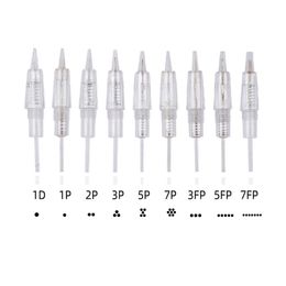 Silver 5-Speeds LED Digital Tattoo Permanent Makeup Machine Eyebrows Pen & Screw Needles Cartridge