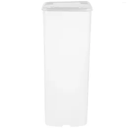 Storage Bottles Bread Box Clear Plastic Containers Carrier With Lid Loaf Holder Distributor Airtight Boxes