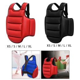 Products Taekwondo Protector Vest Adjustable Shield Rib Shield Protection Protector Pad Body Mma Karate Chest Guard for Kickboxing Sanda