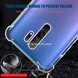 Clear Shockproof Case For Xiaomi Redmi 9A 9C 9T 10A 10C 12C A1 A2 Plus Soft Shell Note 9 10 11 12 Pro 9T 10T 11T 11SE Back Cover