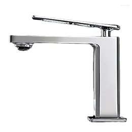 Bathroom Sink Faucets Solid Brass Basin Black Grey Faucet Single Handle And Cold Mixer Brushed Gold