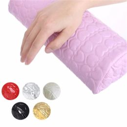 5 Colours Hand Arm Rests Semicircle Cushion Pillow Nail Art Design Manicure Care Optional Colour Beauty Salon Tool