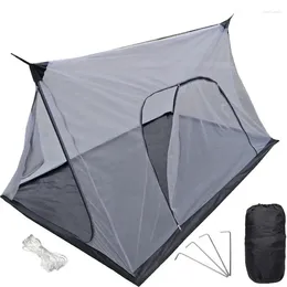 Tents And Shelters Outdoor Camping Waterproof Oxford Bottom Mosquito Tent Lightweight Foldable Anti Insect Sleep Travel Net