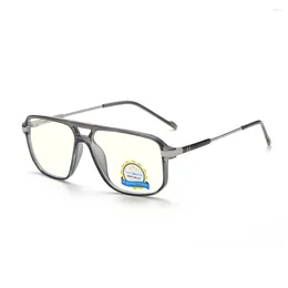 Sunglasses Polygon Anti-Blue TR90 Frame With Spring Hinge And Double Bridge Retro Full Rim Eyewear For Men Women Small Size 72024