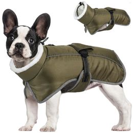 Dog Apparel Winter Pet Clothes Warm Big Coat Puppy Clothing Waterproof Vest Jacket For Large Supplies