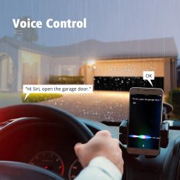 HomeKit WiFi Garage Door Sensor Opener Controller Switch Home Voice Control No Hub Switch Work With Apple IOS Smart Home System