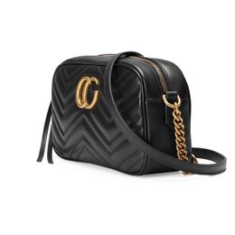 Genuine Leather Designer bags camera Luxury Womens black Shoulder Bags Cross Body fashion men city Totes handbag Clutch Hobo Messenger bag