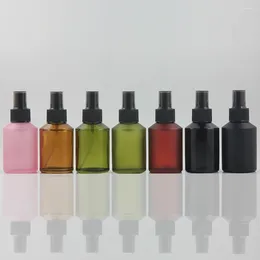 Storage Bottles Bottle Spray 60ml Empty Rond Continuous Mist Perfume Atomizer Cosmetic Packaging Container 2oz