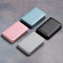 1 Pcs Minimalist Credit Cards Holders Bus Cards Cover For Women Men Small Wallets Travel Card Organizer Clips